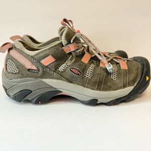 Keen Atlanta Cool ESD Soft Toe Static Dissipative Hiking Shoes WIDE WIDTH